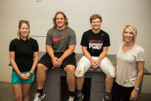 Osky High Athletic Training Room