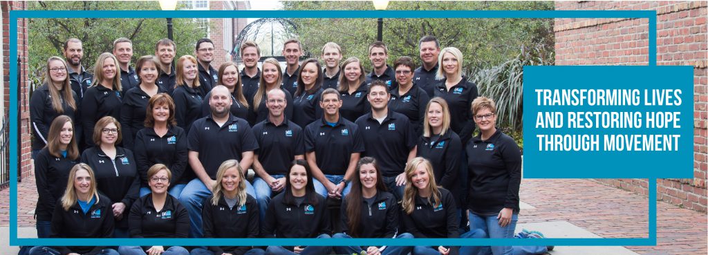 kinetic edge physical therapy whole company photo, 2017 reflections